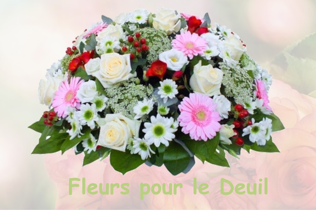 fleurs deuil POUZE